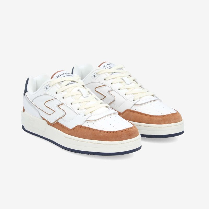 BROOKLYN COURT M - NAPPA/SUEDE/NAP - WHITE/NAVY/NUTS